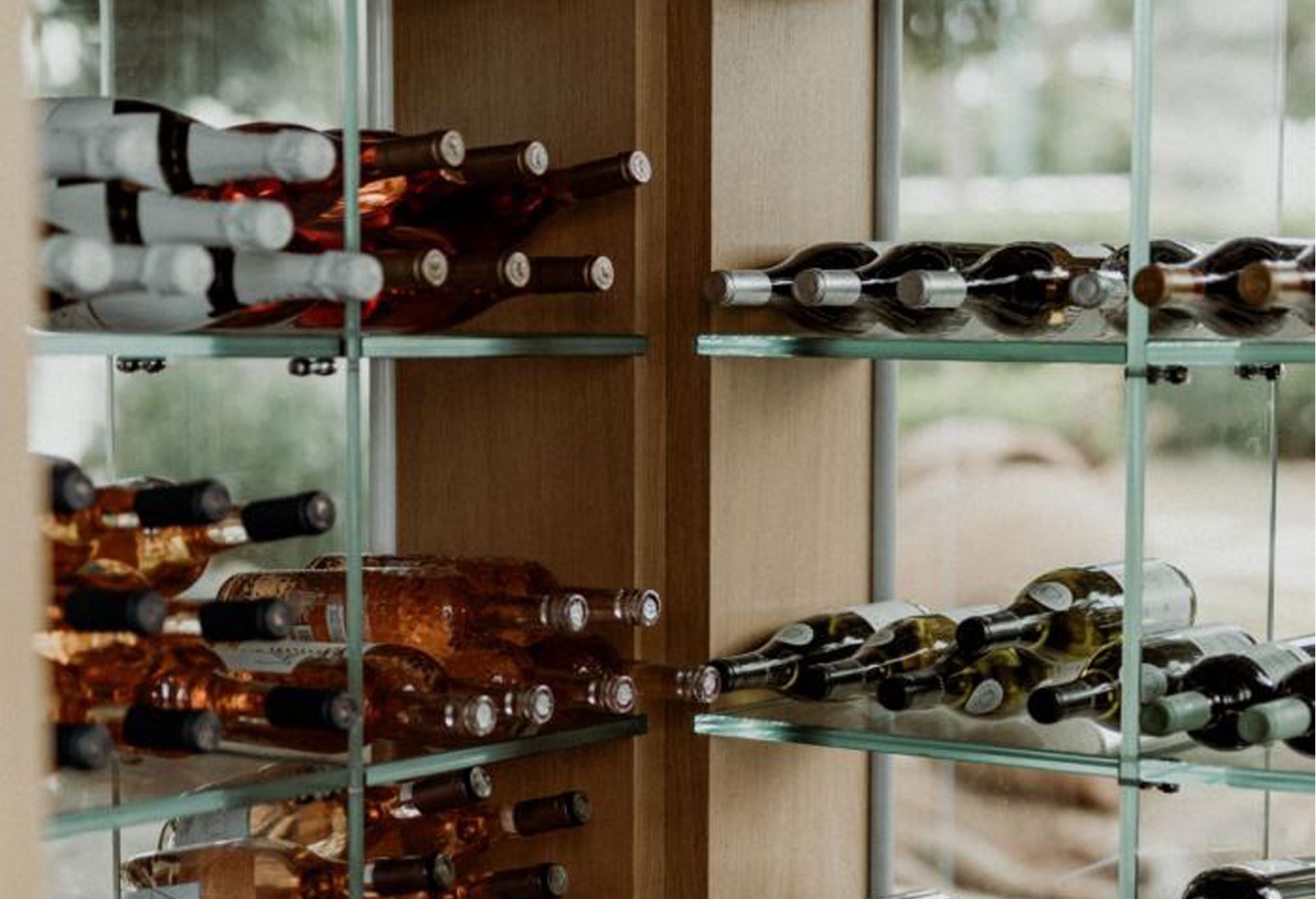 Wine selection at 7 Thalasses